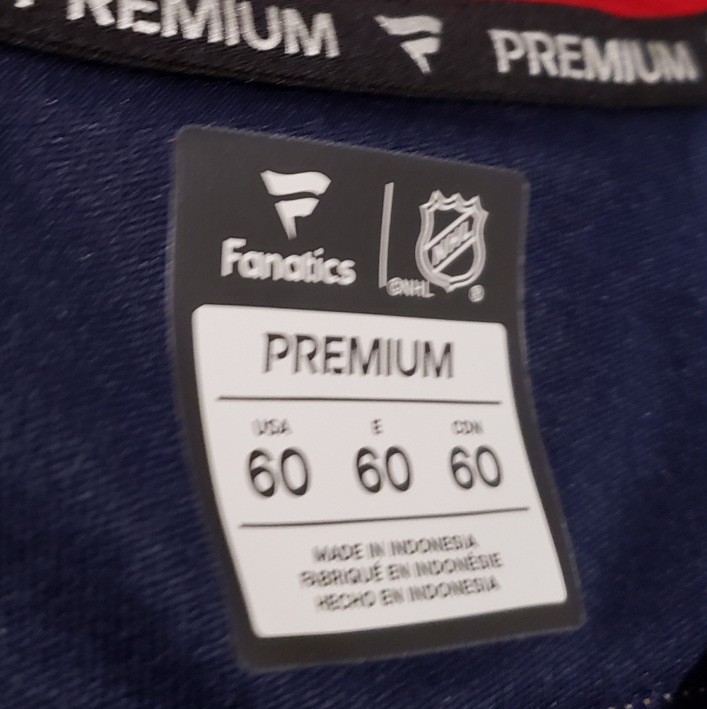 St. Louis Blues Fanatics Premium Jersey W/Fighting Strap Blue - Picture 2 of 6